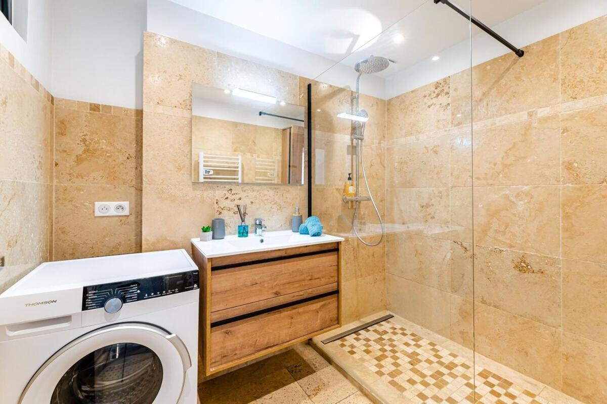 Cassis Le Marignan- Rdc - Garage - Classe 3 Etoiles ภายนอก รูปภาพ