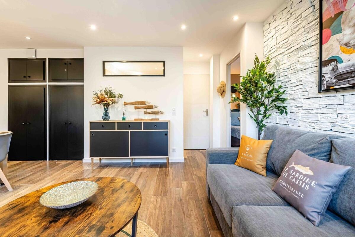 Cassis Le Marignan- Rdc - Garage - Classe 3 Etoiles ภายนอก รูปภาพ