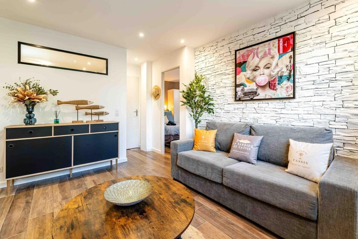 Cassis Le Marignan- Rdc - Garage - Classe 3 Etoiles ภายนอก รูปภาพ